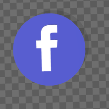 facebook póster logo Arte Facebook social red 3d 3d print model - Mito3D