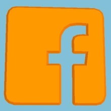 facebook logo çeşitli sosyal medya 3d print model - Mito3D