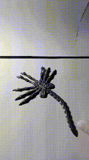 facehungger articulated alien face trapper catcher xenomorph hugs faces predator biomechanical extraterrestrial creature spider mobile organic sensory 3d print model - Mito3D
