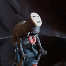 sem rosto kaonashi viagem de chihiro a arte anime mangá voyagedechihiro miyazaki sansvisage criatura monstro espectro escultura popculture 3d print model - Mito3D