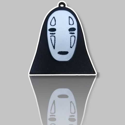 faceless keychain chihiro 3D print model - Mito3D