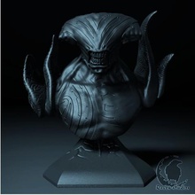 faceless void Büste dota 2 Spiel Figuren minatures Kreaturen Monster Zeichen Modelle Büsten Spiele fantasy held ist 3d print model - Mito3D
