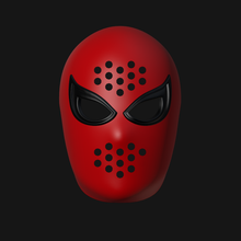 Gesichtsschale Spider Gesicht Schale austauschbar Linsen Alex Ross 3d print model - Mito3D