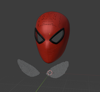 faceshell tasm1 spiderman scarletspider nwh 3d print model - Mito3D