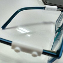 visiera occhiali minimalista maschera covid smussatura corona virus medico 3d print model - Mito3D