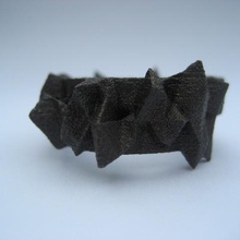 facets ring part 2 jewelry 3d print model - Mito3D