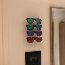 4 fach brillen wandhalterung de lunettes montage mural la maison créer-à-éduquer-leçon-plan-concours salle séjour paire soleil 3d print model - Mito3D