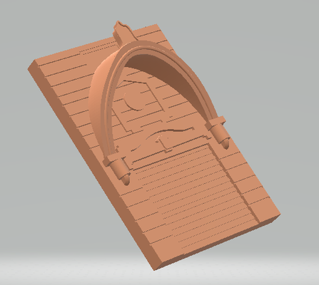 fachada edificio diyorama monumento cortina kapak sayfası 3d print model - Mito3D