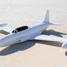 facile imprimer Modell avion jet t33 esc-164 gadget 3d print model - Mito3D