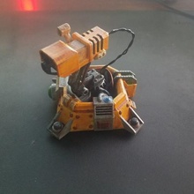 factorio laser turret gadget video games tower neat begone biters 3d print model - Mito3D