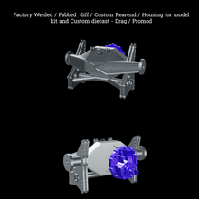 factory welded fabricado diferença personalizadas extremidade traseira habitação modelo kit diecast arrastar promod 3d print model - Mito3D