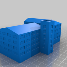 factory buildings 1 600 buildings_structures 3d print model - Mito3D