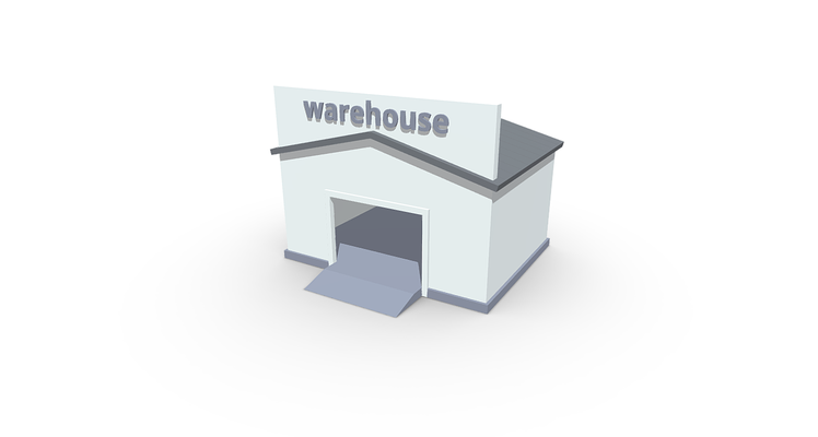 factory warehouse city city-assets game game-assets toy-art places city-props cityscene architecture poly building house home toy houses apartment showroom store 3d print model - Mito3D