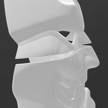 fade oni mask fortnite game cosplay demon samurai japan skin helmet prop 3d print model - Mito3D