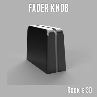 fader cover - pioneer mixer dj audio music spare part knob 3d print model - Mito3D
