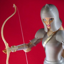 faire play recurve bow game 3d print model - Mito3D