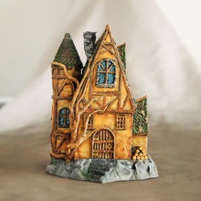 fada da casa de campo jogo poli alta cabana fantasia madeiras cabine a arte medieval fadas 3d print model - Mito3D