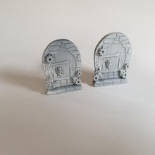 fada porta a arte miniaturas artesanato d&d fadas crianças presentes resina anycubic wanhao 3d print model - Mito3D