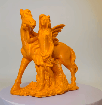 peri at fantastik hayvan 3D print model - Mito3D