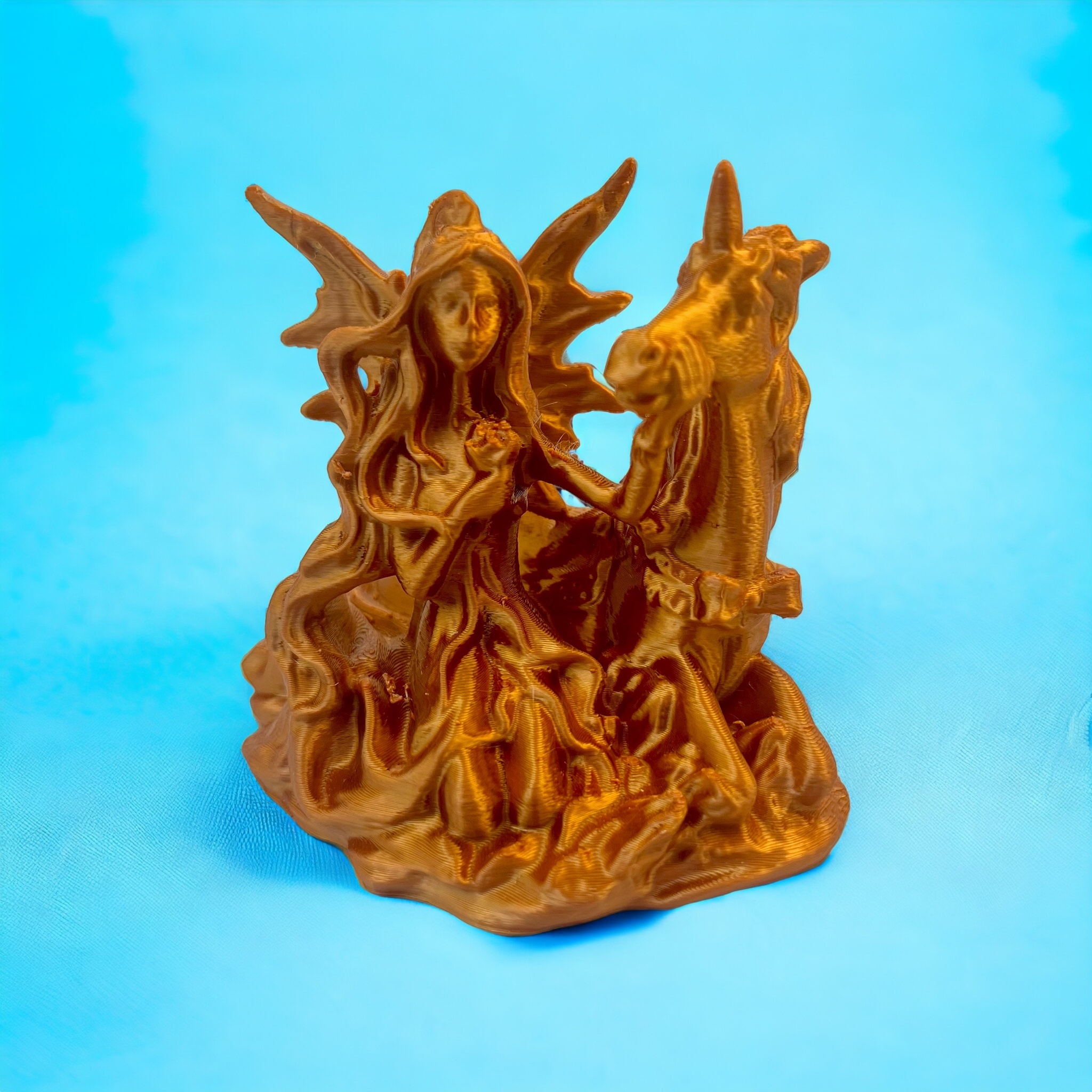 Fee Pferd Kunst Fantastisch Tier magisch Magie Gebühr 3D print model - Mito3D