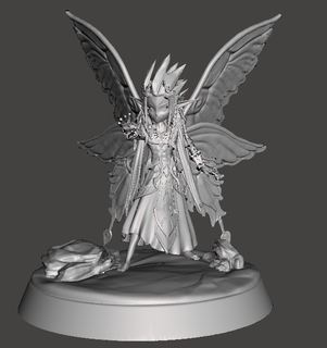fairy king summoners war 3d print model - Mito3D