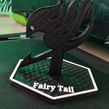 fairy tail logo stand art toy impressions figurine 3d manga styler inexpensive 3d print model - Mito3D