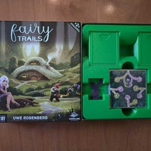 fairy trails game insert boardgame inserts organizer games 3d print model - Mito3D