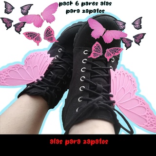 fairy wings shoes fairy wings shoes fairies adas butterfly costume bell boots fashion cosplay  3d print model - Mito3D