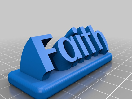 inanç Nefes kesici isim tabak yeniden düzenleme özelleştirilmiş ofis 3d print model - Mito3D