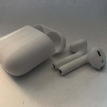 fake airpods fashion accessories earbuds case 3d print model - Mito3D