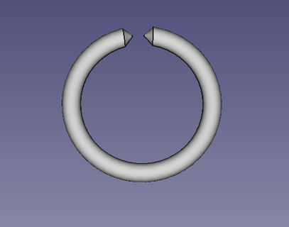 falso mamilo anel 3d print model - Mito3D