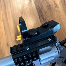 fake red dot sight picatinny rail gun accessories prop toy 3d print model - Mito3D