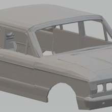 falcon printable body car game slot scalextric shell rc radio monitoring tamiya miniz 1-10 1-32 1-18 1-24 3d print model - Mito3D