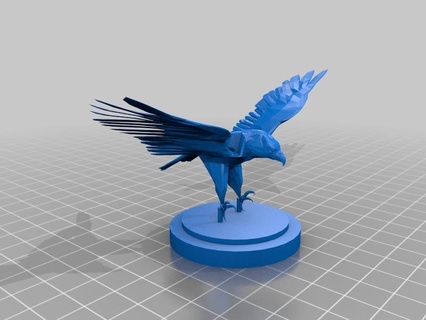 Falke shaheen Kunst Vogel Dubai gcc Statue VAE scannt Repliken 3d print model - Mito3D