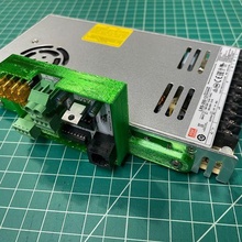 faucon intelligent destinataire base psu monter gadget xlights Noël lumière pi lrs 3d print model - Mito3D