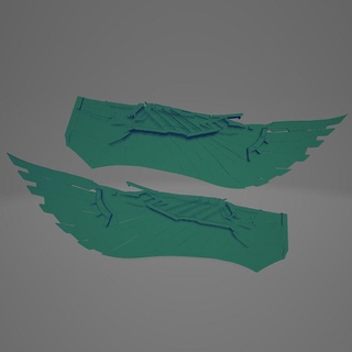faucon ailes vengeurs merveille super héros 3d print model - Mito3D