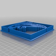 Falken Plätzchen Cutter angepasst Küche Essen 3d print model - Mito3D