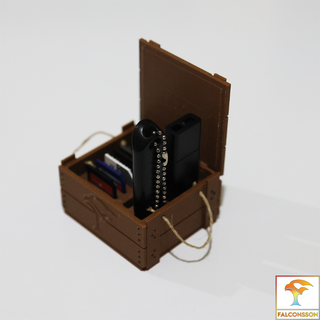 falconsson-explosive crate sd & flash drive organiser 3d print model - Mito3D