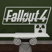 fallout 4 logo art signs logos standing stand sign pipboy pc nuke gaming emblem awesomea 3dpicks 3d print model - Mito3D