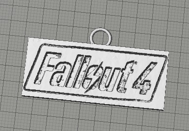 fallout 4 necklace improved tag novascotia vault902 jewelry 3d print model - Mito3D
