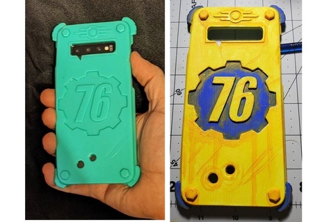 fallout 76 samsung galaxy s10+ case Gadget appalachian fallout76 phonecase mobile_phone 3d print model - Mito3D