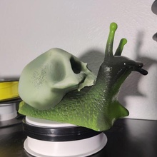 Tomber mort escargot art radioactif 3d print model - Mito3D