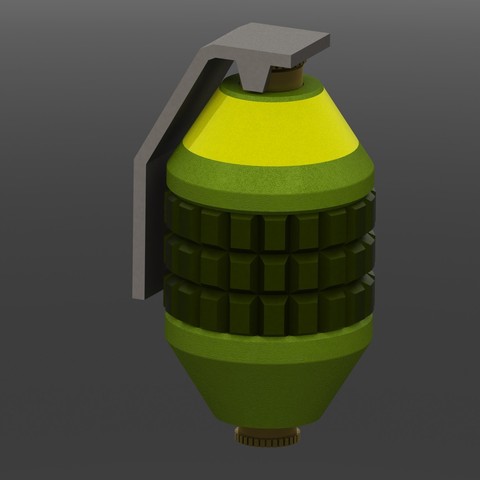 fallout 3 hand grenade game cosplay 3D print model - Mito3D