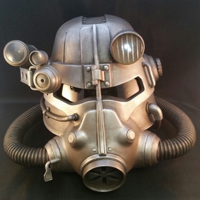 fallout helmet art 4 16 shelter vegas amazon tv videogame casco 3d print model - Mito3D