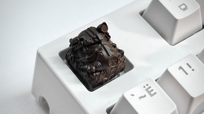 fallout keycap home game 3d print model - Mito3D