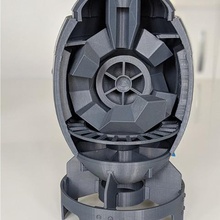 les retombées mini-nuke jeu Impression 3d prop nuke 3d print model - Mito3D