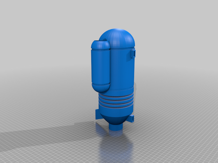 fallout nuka cola girl jetpack wearable 3d print model - Mito3D