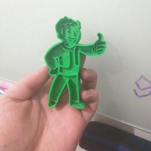 fallout 4 kasa çocuk kurabiye kalıbı ev 3d print model - Mito3D
