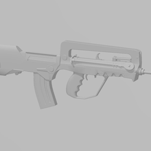 famas g2 french france military model modeling 135 ammo weapon 1 35 army 3d print model - Mito3D