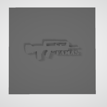 famas gun art 3d print model - Mito3D